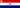 Drapeau de la Croatie