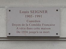 Accéder aux informations sur cette image nommée Plaque_Louis_Seigner.jpg.