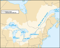 Grlakes lawrence map-fr.svg