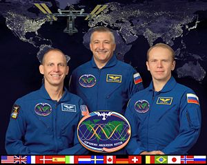 Portrait de l'équipage de l'Expédition 15