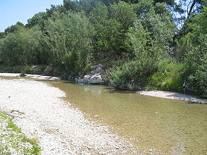 L'Ouvèze en Vaucluse